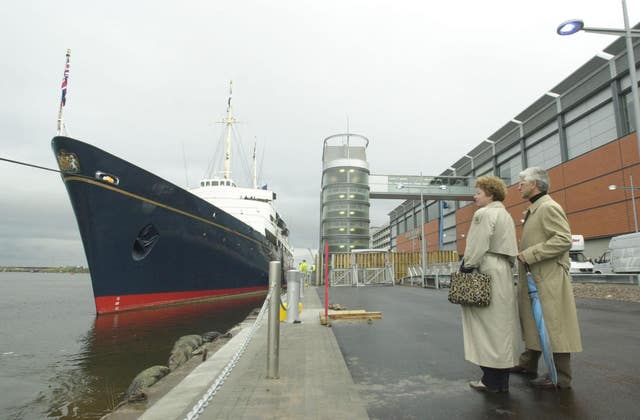 The Royal Yacht Britannia
