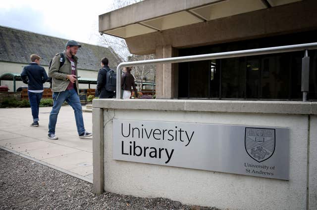 Annual league table of UK universities