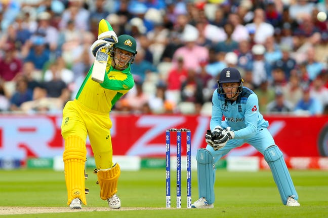Alex Carey starred for Australia at the World Cup