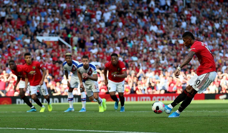 Marcus Rashford's penalty miss cost United