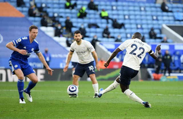 Benjamin Mendy gives Manchester City the lead