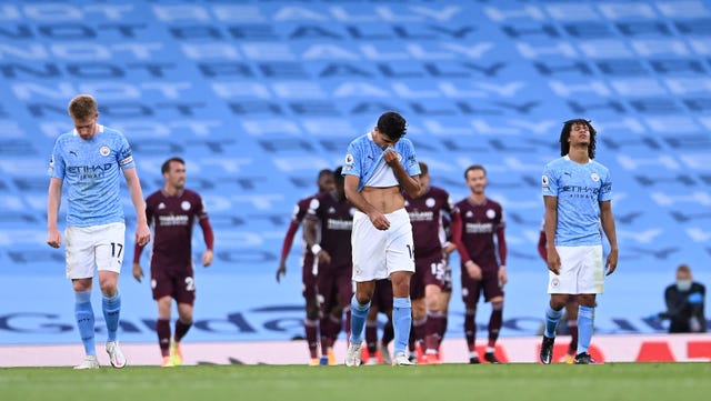 City suffered a shock 5-2 hammering at the hands of Leicester