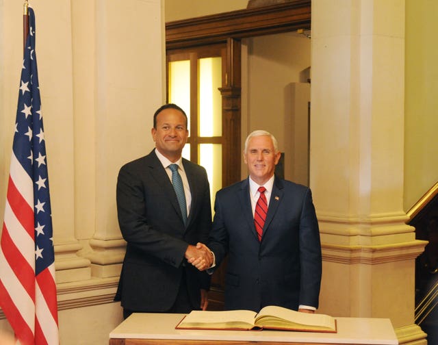 Leo Varadkar and Mike Pence