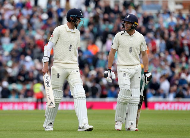 Jos Buttler, right, admitted he was initially daunted at sharing a dressing room among established England performers such as Stuart Broad (Steven Paston/PA)