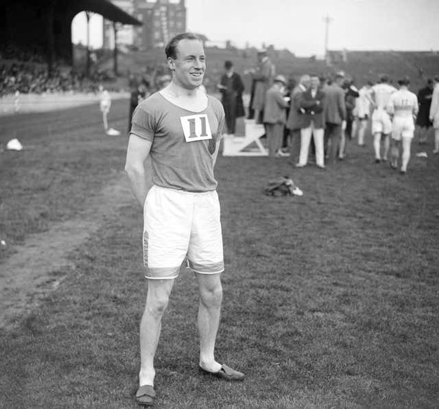Eric Liddell was due to compete in the 100m, but as a committed Christian he refused to run on a Sunday