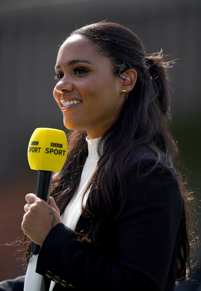 BBC pundit Alex Scott joins Rashford on the 2021 list