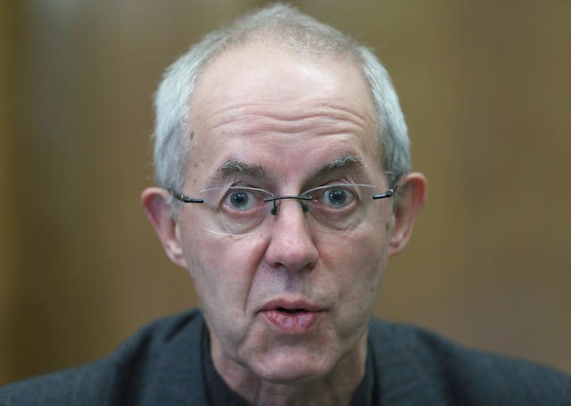 Archbishop of Canterbury Justin Welby
