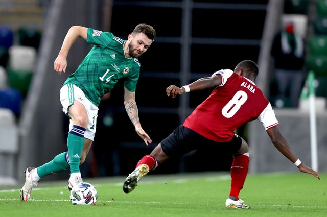 Northern Ireland fall to another Nations League defeat at hands of Austria