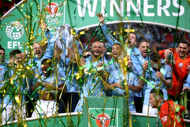 Manchester City have already won the Carabao Cup this season 