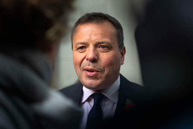 Leave campaigner Arron Banks reportedly spent around £450,000 on Mr Farage on the year following the referendum (PA/Victoria Jones)