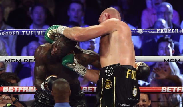 Tyson Fury got the better of Deontay Wilder 