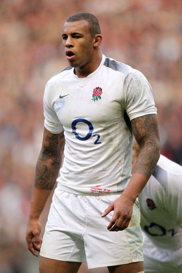 Courtney Lawes, here 10 years ago, is now an England stalwart