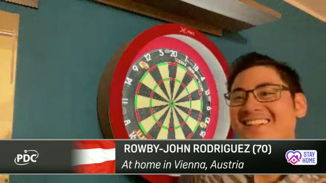 Rowby-John Rodriguez had to be given special dispensation by his neighbours to play beyond 8pm in Vienna
