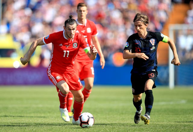 Luka Modric, right, picked up an injury during the last international break.