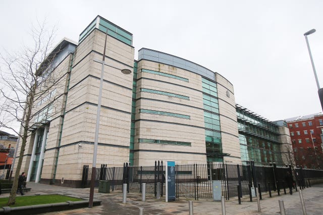 Belfast courts stock