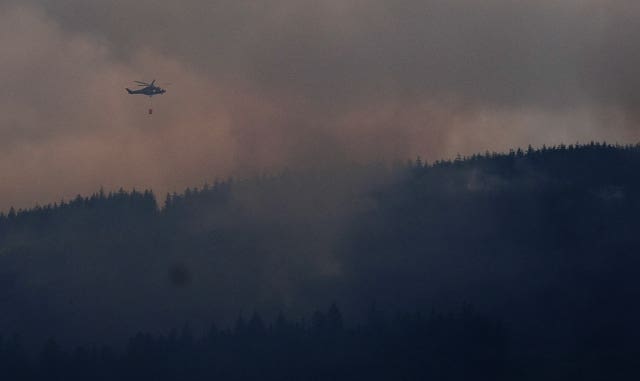 Slievenamon wildfire