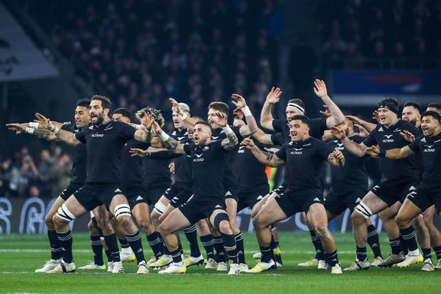 New Zealand perform the Haka