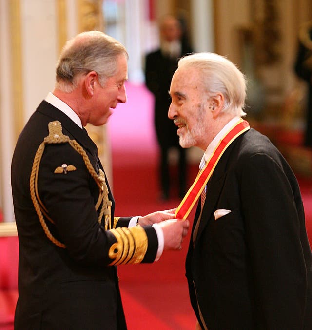 Sir Christopher Lee