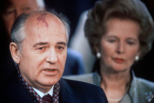 Politics – Mikhail Gorbachev Visit – 10 Downing Street