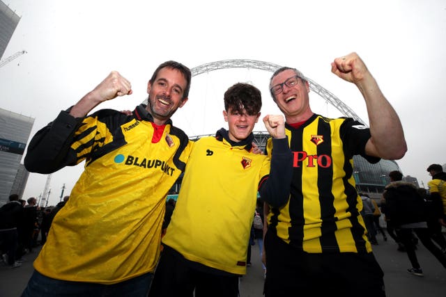 Watford fans