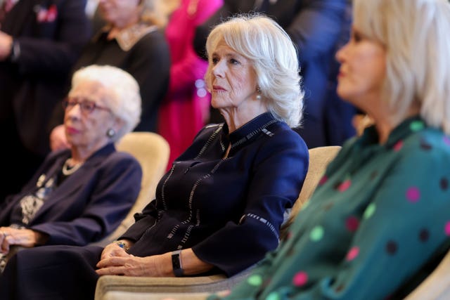 Duchess of Cornwall attends Anne Frank Trust reception