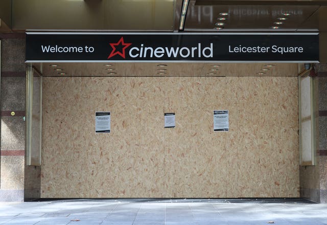 Cineworld cinema in Leicester Square