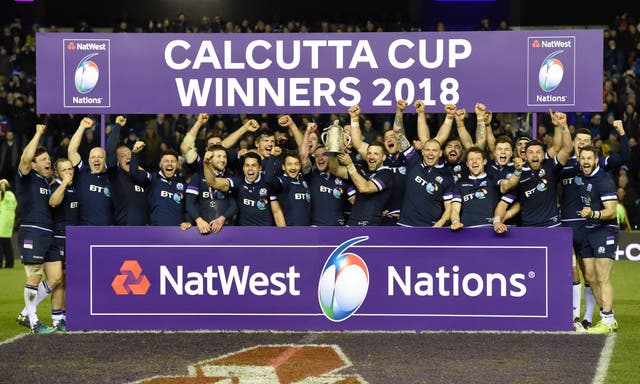 Scotland recorded a home Calcutta Cup win in 2018