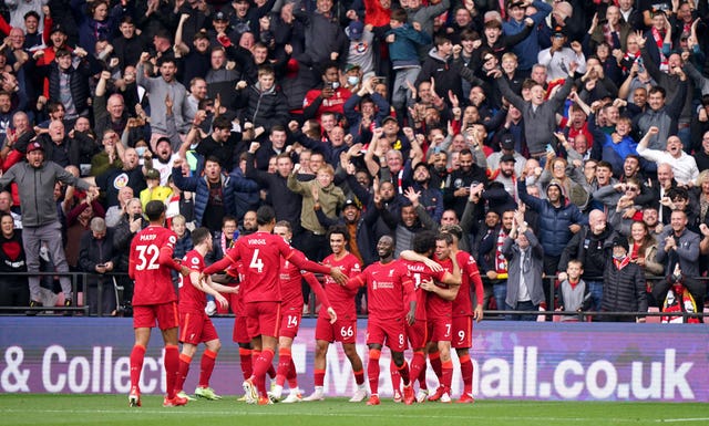 Liverpool celebrate