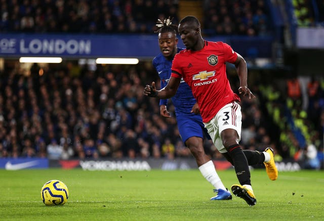 Bailly (right) has been with United since 2016