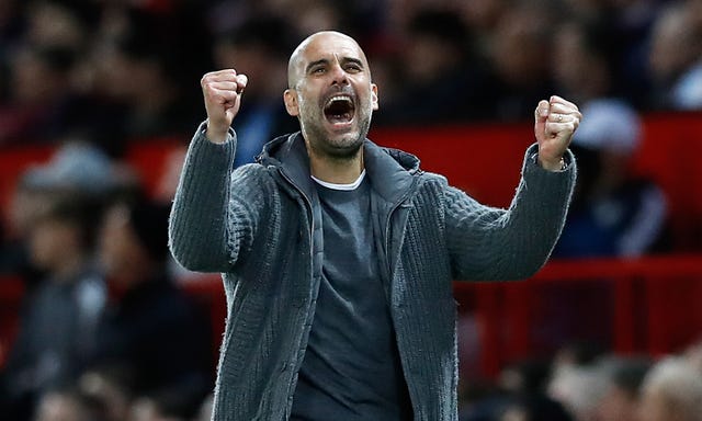 Pep Guardiola's Manchester City were 2-0 winners at Old Trafford