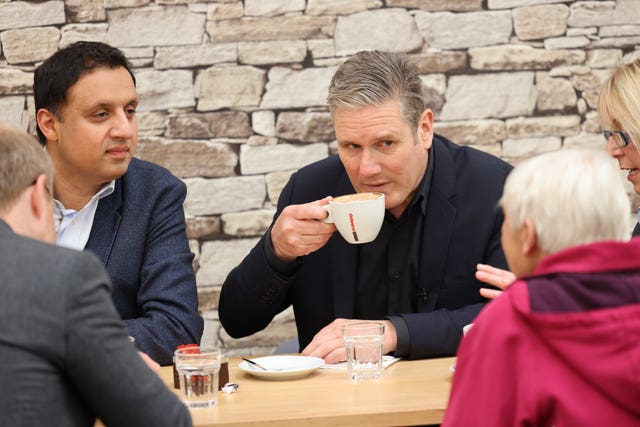 Keir Starmer and Anas Sarwar