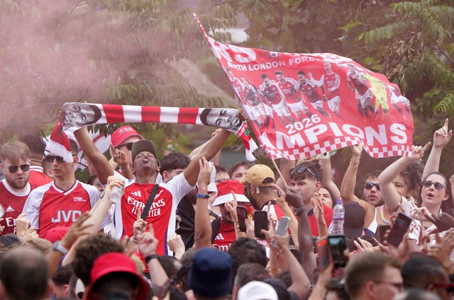 Arsenal Premier League Winner's Parade