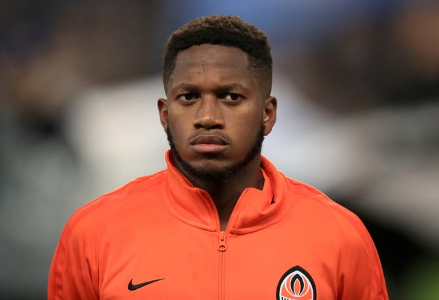 Shakhtar Donetsk's Fred is wanted by Manchester United (Mike Egerton/Empics)