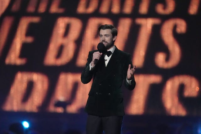 Jack Whitehall during The Brit Awards 2025
