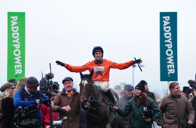 There was brilliant celebrations to Panic Attack's victory