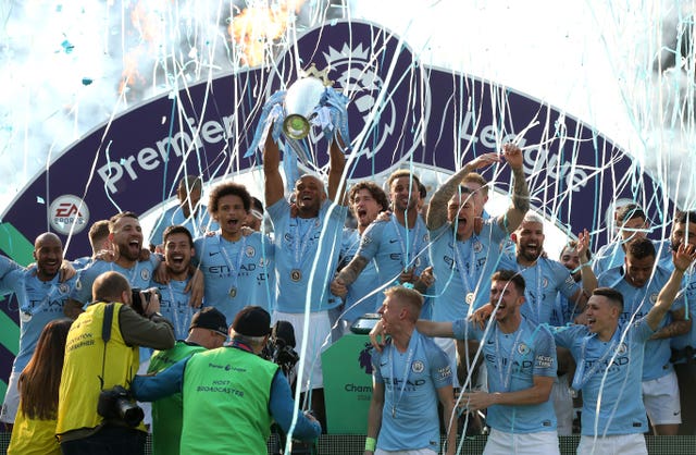 Manchester City are the first team to retain the Premier League title in a decade