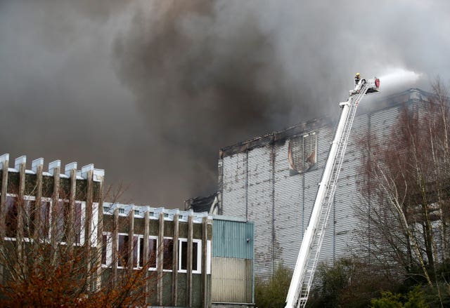 Ocado warehouse fire