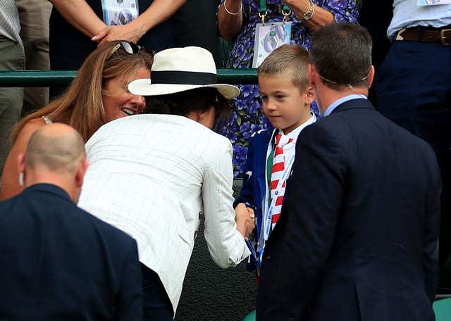 Meghan at Wimbledon