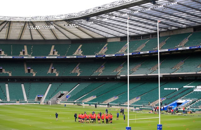 Sunday's game between England and Barbarians at Twickenham was cancelled
