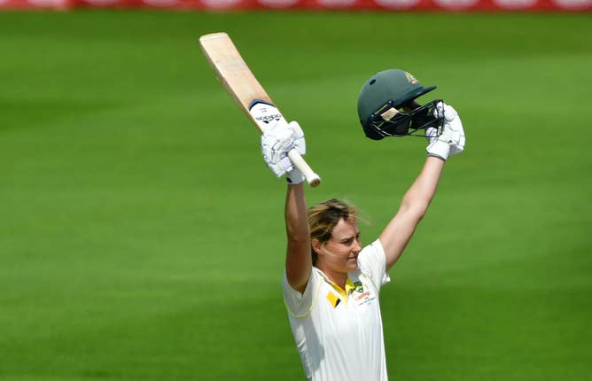 Australia’s Perry has a Test batting average of 86.62