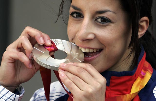 Shelley Rudman went one better with silver in Turin four years later 