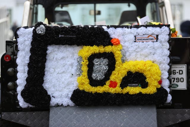 Alan McCluskey funeral