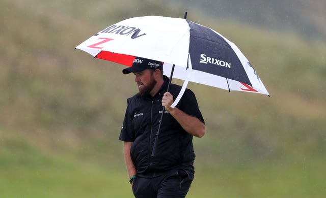 Shane Lowry had to endure difficult conditions on Sunday