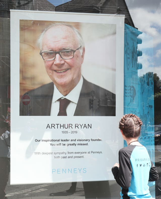 Arthur Ryan funeral