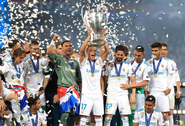 Real Madrid have won the last three Champions Leagues