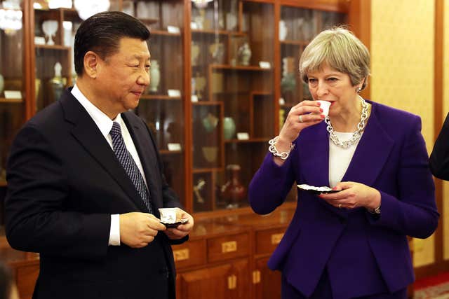 Theresa May visit to China – Day Two