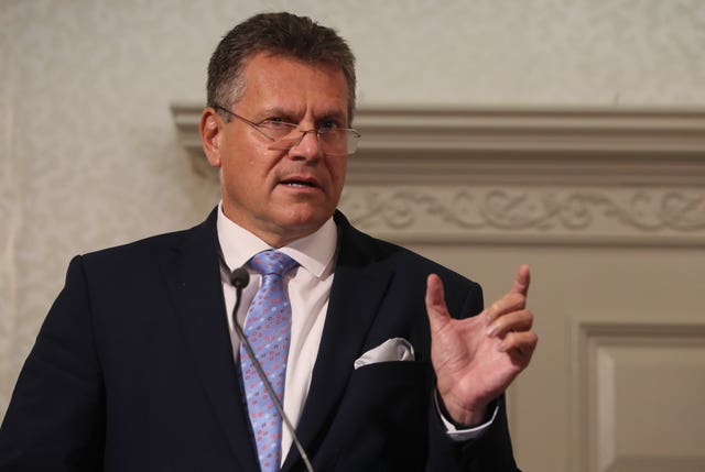 European Commission Vice President Maros Sefcovic