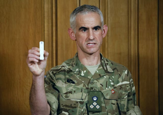 British Army Brigadier Joe Fossey