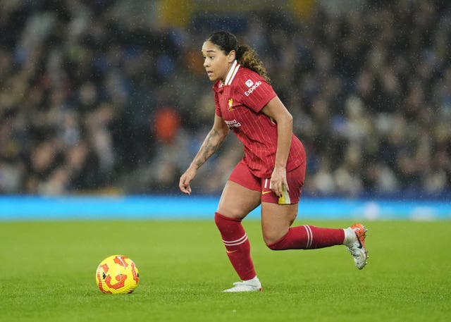 Liverpool forward Olivia Smith during a Women’s Super League match