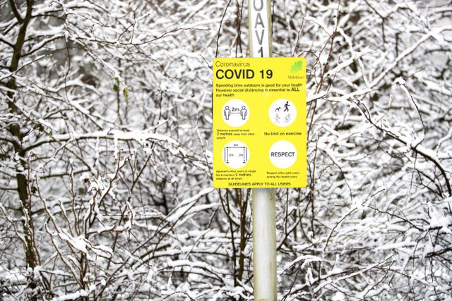 Winter weather Jan 14th 2021